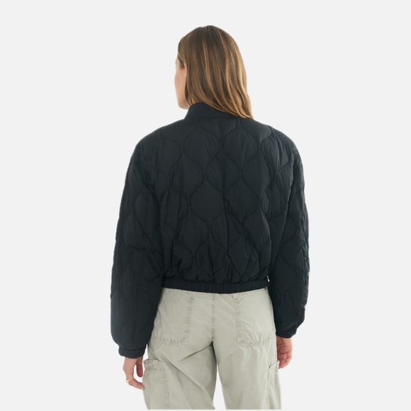 Marine Layer Avalon Lightweight Quilted Bomber - Picture 5 of 7